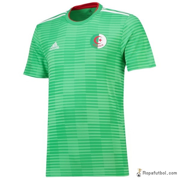 Camiseta Argelia Replica Segunda Ropa 2018 Verde